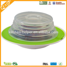 BPA Free Factory Price Food Grade Non-Stick Siliction Suction Plate Topper